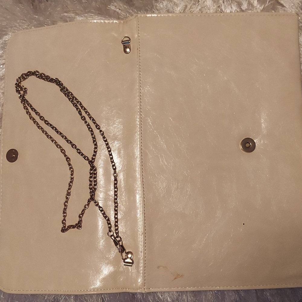 Beige Clutch - Picture 7 of 9